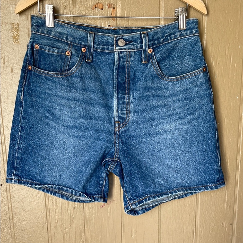 Levi’s 501 Blue Denim Women's Shorts